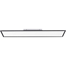Plafonnier à LED FLAT, 2700-5000 K,gestion de l'éclairage CCT, intensité lumineuse variable, télécommande, 36 W, L 1195 x l 295 mm