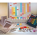 Planning annuel Nobo, 3 bandes planning de 32 fentes,