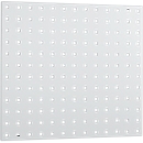 Plaque perforée, à monter, 495 x 457 mm, gris clair RAL 7035