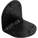 Plastic edge protection corners, with spigot, 2000 pcs.