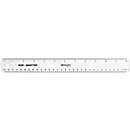 Plastic ruler 30 cm, unbreakable
