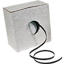 Plastic strap, in cardboard dispenser box, width 12.7 mm, 1000 m long