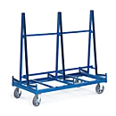 Plate trolley with double-sided support surface, 2080 x 880 mm