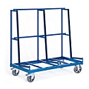 Plate trolley with support surface on one side, 1380 x 880 mm