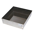 Plateau collecteur de sol Stawa-R pour les armoires de sécurité asecos des séries Q30, Q90, S90 et K90, acier inoxydable 1.4016, L 442 x P 507 x H 127 mm, 22 l