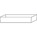 Plateau de collecte au sol STAWA-R pour les armoires de sécurité asecos des séries Q30, Q90 et S90, en tôle d'acier, gris clair, L 1042 x P 507 x H 86 mm, 33 l
