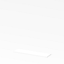 Plateau de finition X-TIME-WORK, taille moyenne, l. 1720 mm, blanc