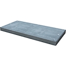 Plateforme de rétention type BSW 124, praticable, galvanisé