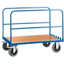 Platform trolley with 2 tubular bows, L 1000 x W 700 mm