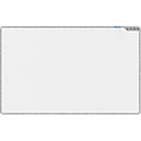 PLAYROOM whiteboard PLAYBOARD, e3-geëmailleerd staal, wit, gerecycled PET frame grijs, B 750 x H 1180 mm