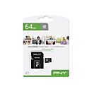 PNY Performance Plus - Flash-Speicherkarte - 64 GB - Class 10 - microSDXC