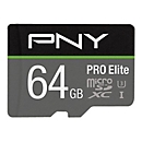 PNY PRO Elite - Flash-Speicherkarte - 64 GB - microSDXC UHS-I