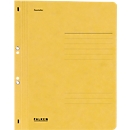 Pochette à œillets Falken, format A4, rabat entier, 1 p., jaune