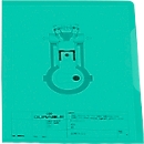 Pochette coin Business DURABLE, format A4, lisse, 50 p., vert