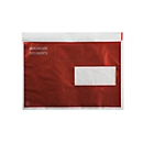 Pochette pour documents Novafix, autocollante, format C5, fenêtre à droite, LDPE, 250 pcs