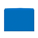 Pochettes magnétiques Orgatex, A5 paysage, bleu, 50 p.