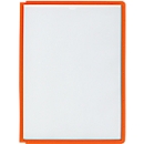 Pochettes Sherpa pour système de présentation - format A4 - orange - 5 p