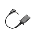 Poly HP Poly - Audio-Adapter - 3,5 mm Audioanschluss zu Quick Disconnect