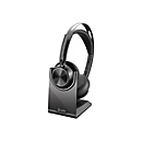 Poly Voyager Focus 2 UC - Headset - mit Ladestation