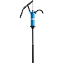 Pompe à manivelle, 0,45 L/Hub, nitrile, bleu