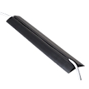 Pont de câble type 1, noir, L 3 m x l 62 mm x H 12 mm