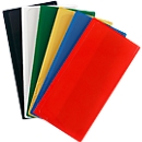 Portaetiquetas magnéticos Label TOP, L 160 x A 80 mm, rojo, paquete de 50