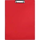 Porte-bloc ALCO, format A3 portrait, plastique, rouge