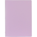 Porte-bloc Attraction Biella, A4, pour ± 25 feuilles, format portrait et paysage, avec 4 aimants et poignée encastrée, violet