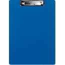 Porte-bloc Biella Scripla, pour DIN A4, avec mécanisme de serrage, L 365 x l 275 x H 16 mm, carton, bleu