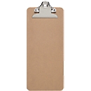 Porte-bloc Maul MAULbill, format A5, largeur de pince de 15 mm, bois naturel, adapté pour être accroché