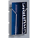 Porte-brochures, format long, 2 p.