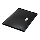 Porte-documents Leitz® Recycle, A4, jusqu'à 150 feuilles, 3 rabats, opaque, 100 % recyclable, Ange Bleu, plastique, noir