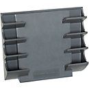 Porte-marqueurs à whiteboard e-BMA3 Edding, magnétique, pour 4 marqueurs max., l. 158 x P 136 x H 42 mm