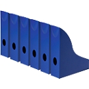 Porte-revues Basic DURABLE, format A4, polystyrène, bleu