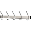 Portemanteau mural - alu - 5 double crochets
