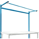 Portique av. contrefort, Poste de travail modulaire SPEZIAL table de travail/établi UNIVERSAL/PROFI, 2000 mm, bleu clair