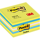 POST-IT Haftnotiz Würfel, 76 mm x 76 mm, neongrün