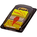 Post-it indexstroken Standaard 680-31, geel met bijschrift