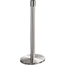 Poteau de balisage GLA55, sans sangle, en inox, H 985 mm