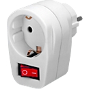 Prise adaptateur/contact de sécurité brennenstuhl®