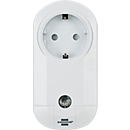 Prise électrique Brennenstuhl, blanc, télécommande d'appareils électriques, 100 m de portée