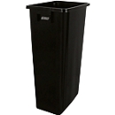 Probbax MixMatch recyclingbak, volume 80 l, met handvat, zonder deksel, L 320 x B 460 x H 762 mm, gerecycled polypropeen, zwart