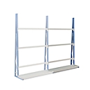 Profil-Lagerregal, einseitig, Anbaufeld, H 2500 x L 1500 x T 340 mm