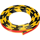 Profilé de protection d'angle type E, rouleau de 5 m, jaune/noir