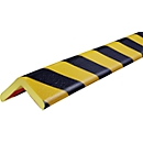 Profilé de protection d'angle type H+, unité de 1 m, jaune/noir