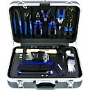 Projahn gereedschapkoffer set, 164-delig, 3/8" aandrijving, 48-tands ratel, ABS koffer, afsluitbaar