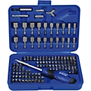 PROJAHN SECURI bit box, 122 pcs., drive 6.3 / 1/4", DIN 3126/DIN ISO 1173, in plastic box