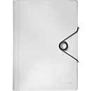 Projectmap Leitz Solid, 5 vakken, 1 extra vak, formaat A4, wit