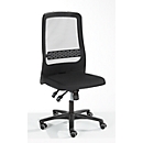 Prosedia bureaustoel ECCON plus-8, synchroonmechanisme, zonder armleuningen, gaas, zwart