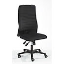 Prosedia bureaustoel ECCON plus-8, synchroonmechanisme, zonder armleuningen, gestoffeerd, zwart